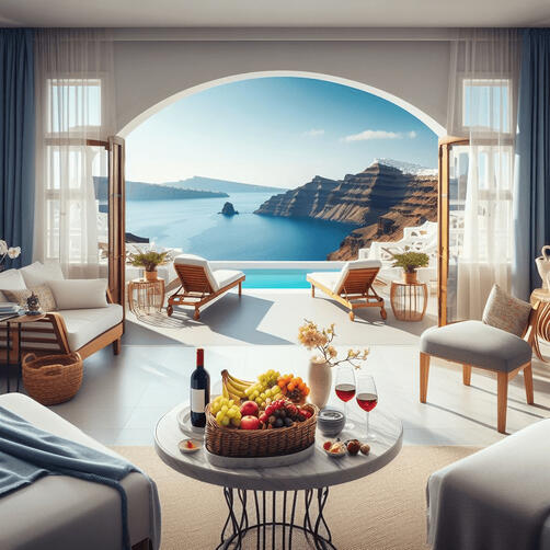 $250 1 Night In Santorini